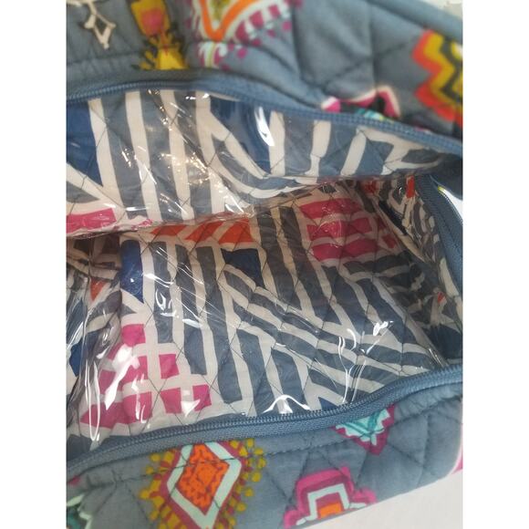 Vera Bradley Large Cosmetic Case Bag - Painted Medallions - NWT - Picture 4 of 4